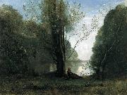 Solitude Recollection of Vigen Limousin  Jean Baptiste Camille  Corot